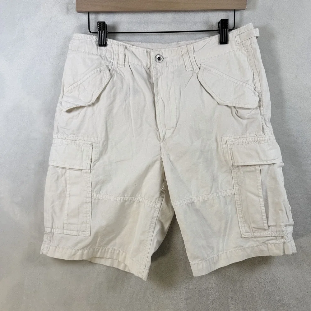 Polo Ralph Lauren Men's Relaxed Fit Ripstop Cotton Surplus Cargo Shorts Size 30